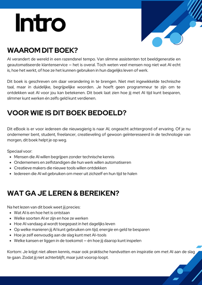 AI: De nieuwe revolutie